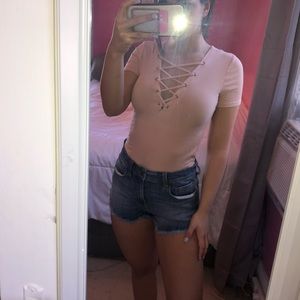 F21 T-Shirt Bodysuit